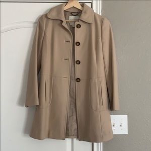 Banana Republic Camel Wool Coat